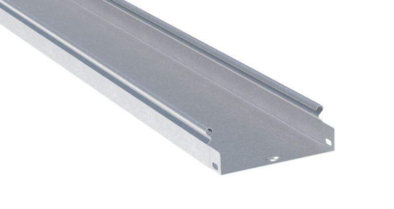 Лоток листовой неперфорир. 50х35 L3000 сталь 0.7мм EKF L355000 от BTSprom.by