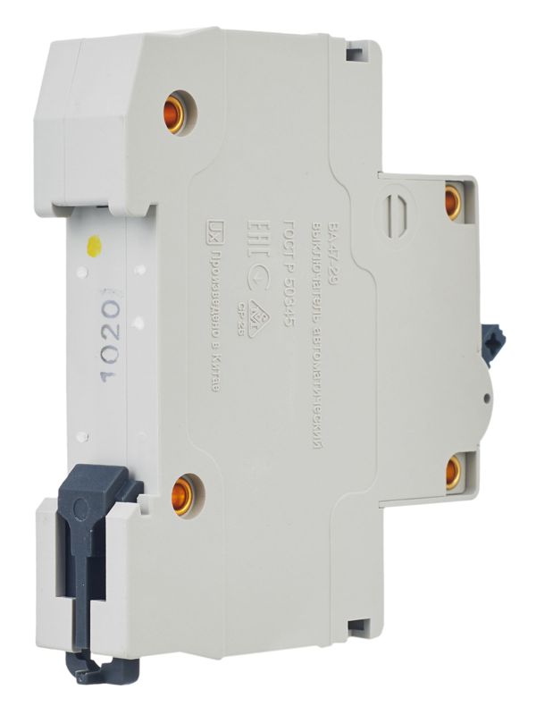  Выключатель автоматический модульный 1п C 20А 4.5кА ВА47-29 GENERICA MVA25-1-020-C фото в каталоге от BTSprom.by