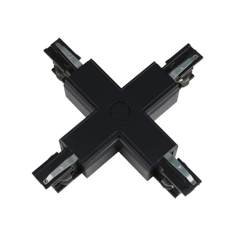 соединитель для шинопроводов ubx-a41 black 1 polybag х-образный черн. полиэтил. пакет uniel 09748 от BTSprom.by