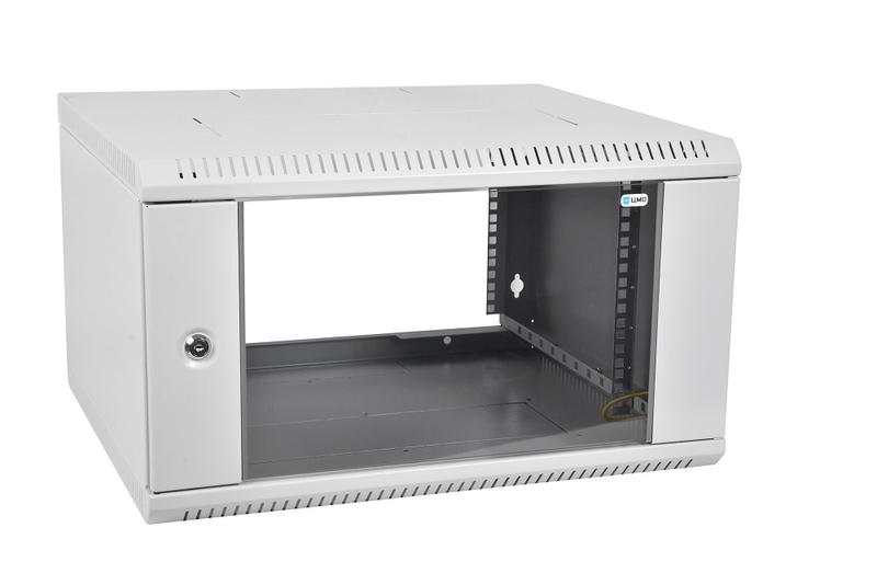 шкаф телекоммуникационный настенный разборный шрн-э-6.350 6u 600х350 дверь стекло (1 коробка) цмо 1131989 от BTSprom.by