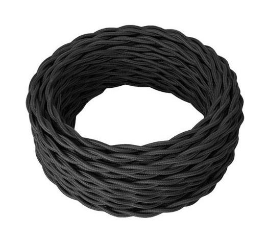  Провод ретро 2х2.5 черн. (уп.20м) RetroElectro 2254733 фото в каталоге от BTSprom.by