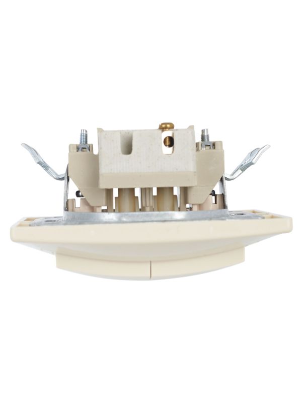  Выключатель 2-кл. 1п СП Кварта 10А IP20 ВС10-2-0-Км керамич. осн. крем. GENERICA EVK20-K33-10-K фото в каталоге от BTSprom.by