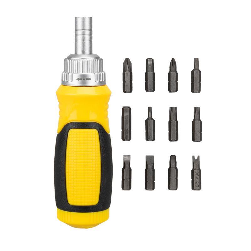  Набор 13 предметов с реверсивной отверткой Rexant 12-4778 фото в каталоге от BTSprom.by