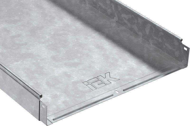 Лоток листовой неперфорир. 500х80 L2000 HDZ IEK CLN10-080-500-2-M-HDZ от BTSprom.by