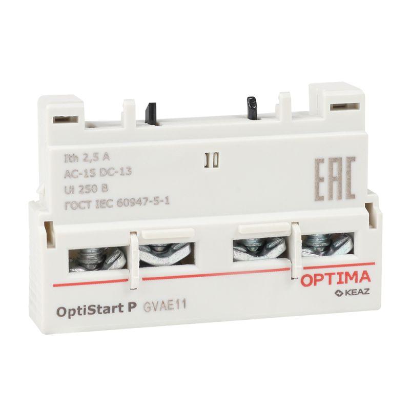 блок контактов фронтальный optistart me gvae11 кэаз 354832 от BTSprom.by