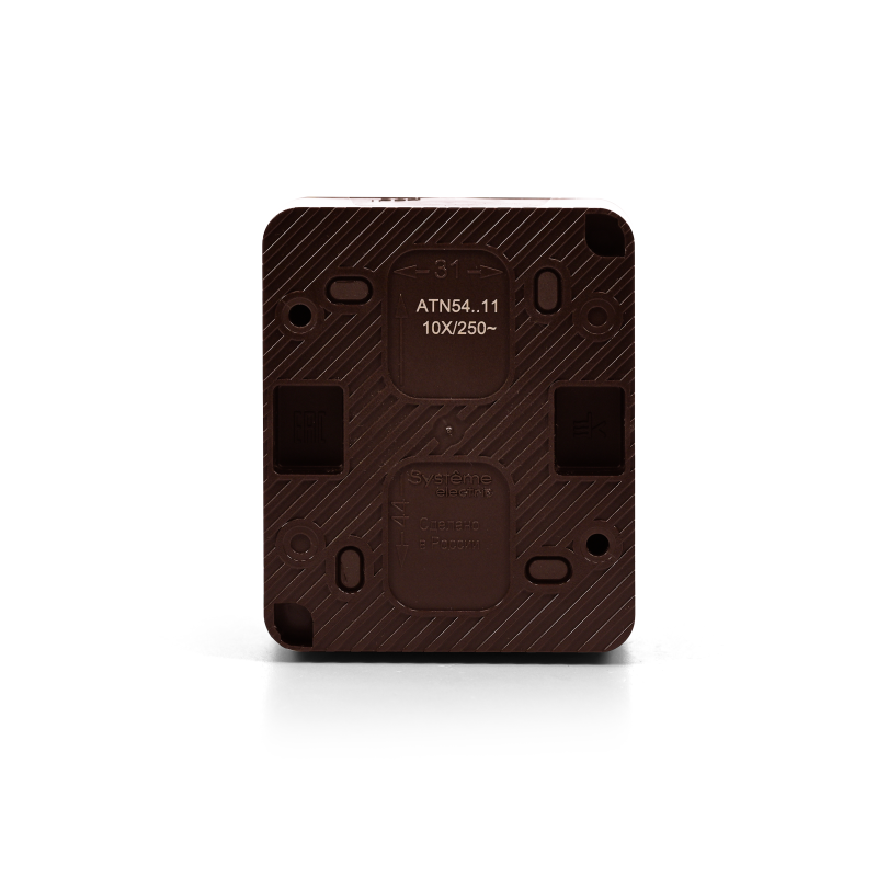  Выключатель 1-кл. ОП AtlasDesign PROFI IP54 10AX корич. SE ATN546011 фото в каталоге от BTSprom.by