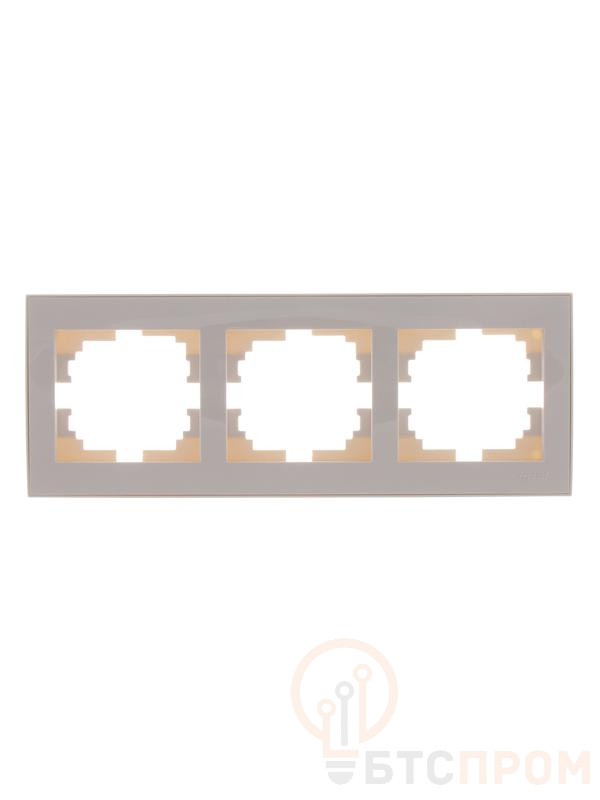 Рамка 3-м Rain горизонт. с боковой вставкой крем. LEZARD 703-0303-148 фото в каталоге от BTSprom.by  Рамка 3-м Rain горизонт. с боковой вставкой крем. LEZARD 703-0303-148 фото в каталоге от BTSprom.by