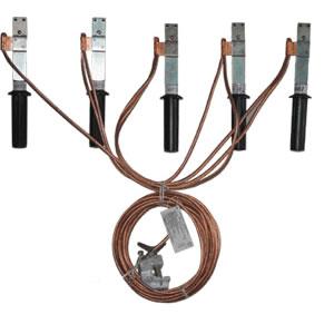 заземление переносное для воздушных линий зпл-1м сечение 70мм с протоколом испытаний электро трейд elp-zap227-70-p от BTSprom.by