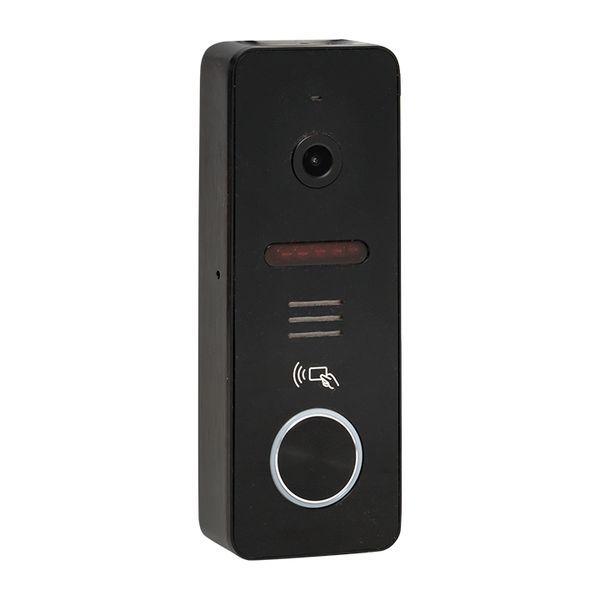 видеопанель вызывная cpv-02 1000tvl ip65 со считыв. ключей 4пр. черн. ekf int-cpv-02 от BTSprom.by