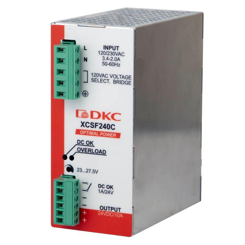 источник питания optimal power 1ф 240вт 10а 24в dkc xcsf240c от BTSprom.by