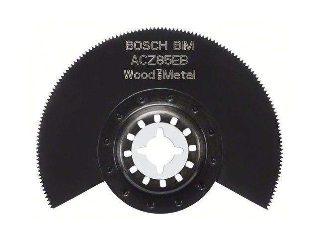 полотно пильное сегментированное bosch bim acz 85 eb wood and metal (для нового поколения gop/pmf c системой starlock) от BTSprom.by