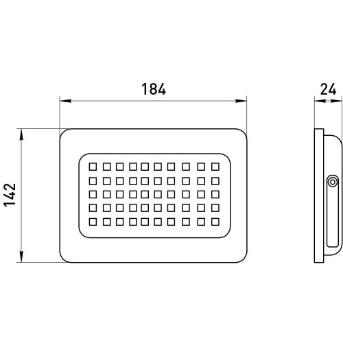  Прожектор светодиодный LPR-023-0-40K-070 70Вт IP65 4000К 5600лм Эра Б0067744 фото в каталоге от BTSprom.by