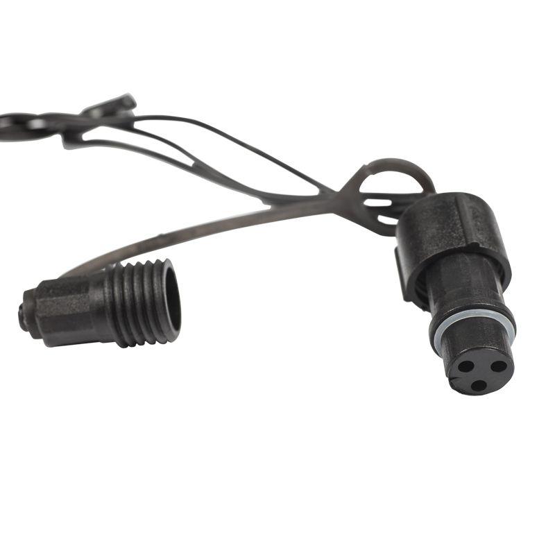  Гирлянда светодиодная управляемая"Нить" 10м 100LED тепл. бел. 10Вт 220-240В IP65 8 режимов провод ПВХ черн. (нужен контроллер 217-204) Neon-Night 303-136 фото в каталоге от BTSprom.by