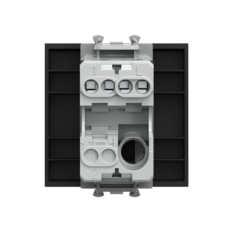  Выключатель модульный 1-кл. 2мод. Avanti "Черный матовый" DKC 4412102 фото в каталоге от BTSprom.by