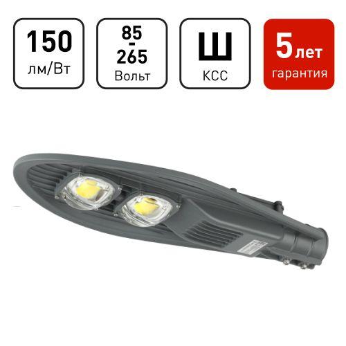светильник светодиодный spp-5-100-5k-w 100вт 5000к ip65 15000лм дку уличный консольный эра б0029443 от BTSprom.by