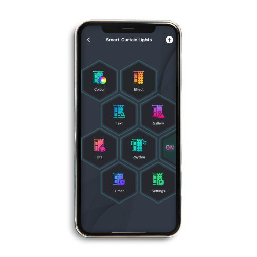  Гирлянда светодиодная ERASG -02 умная "Занавес" RGB 2х2м управление через мобильное приложение Эра Б0060433 фото в каталоге от BTSprom.by