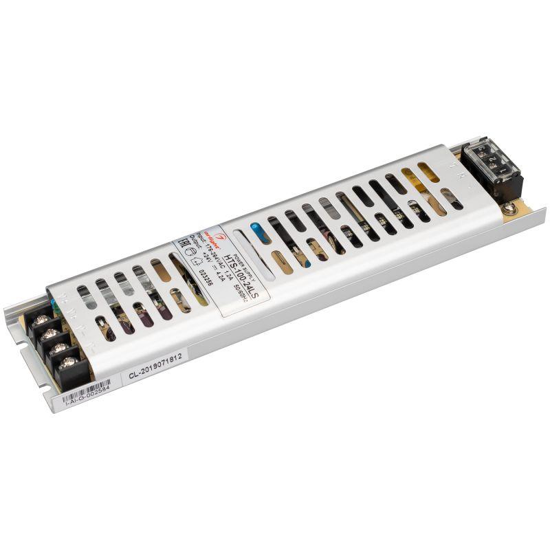 блок питания hts-100-24-ls 24в 42а 100вт ip20 сетка 3 года arlight 023256 от BTSprom.by