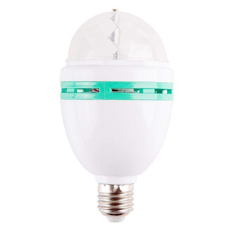 лампа светодиодная "диско" 6вт 3led rgb e27 230в ip20 80х80х195мм neon-night 601-253 от BTSprom.by