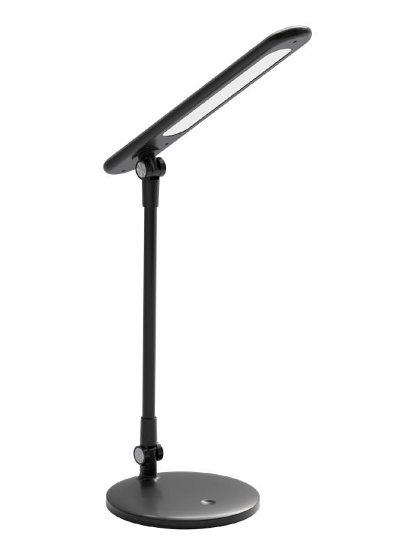 светильник настольный desk034b 9вт 5в 2а ra>80 3 реж. диммируемая черн. космос koc_desk034b от BTSprom.by