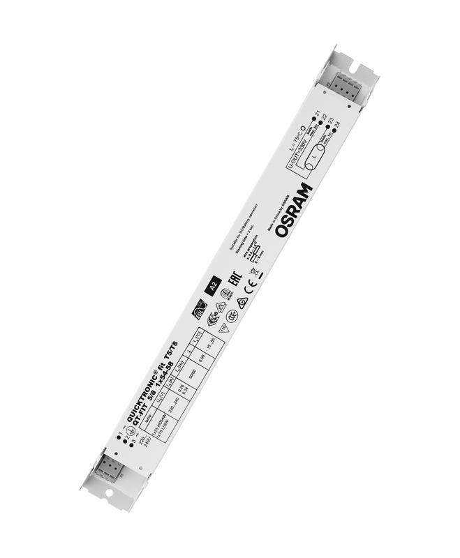 аппарат пускорегулирующий электронный (эпра) qt-fit 5/8 1х54-58/220-240 osram 4008321873828 от BTSprom.by