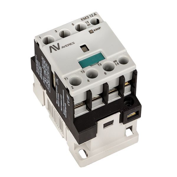  Контактор КМЭ 12А кат. 400В AC 1НО AVERES EKF ctr-s-12-10-400-av фото в каталоге от BTSprom.by