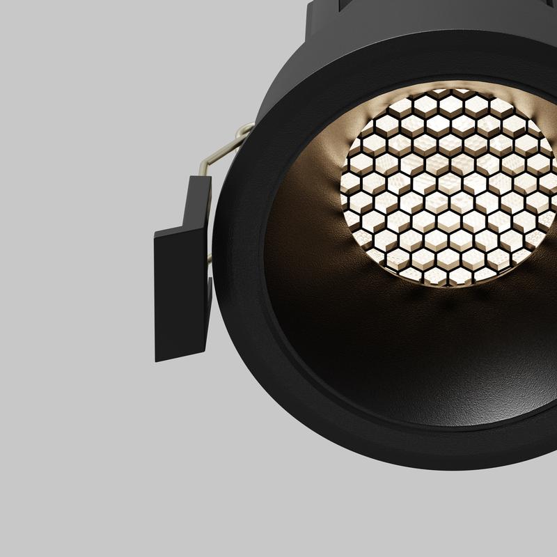  Светильник Dip 10Вт 4000К 50град. встраив. Maytoni DL115-10W-4K-B фото в каталоге от BTSprom.by