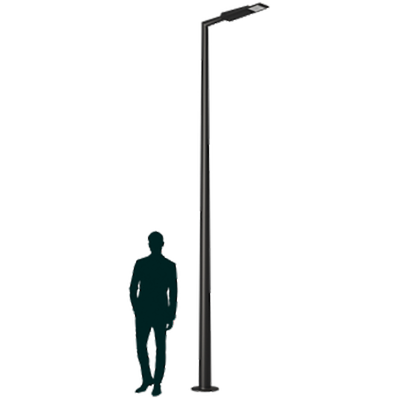 светильник galaxy led 55 dw 2700k pole 5m d130 ral9006 ст 4730000190 от BTSprom.by