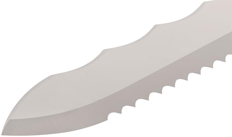  Нож для резки теплоизоляционных плит двустороннее лезвие 280х27мм нерж.сталь прорезин. ручка FIT 10636 фото в каталоге от BTSprom.by