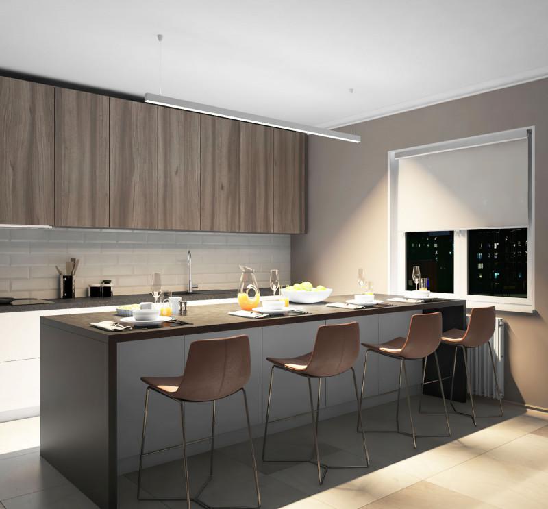  Светильник 52Вт 4000К 2000мм линейный бел. DENKIRS 623323 фото в каталоге от BTSprom.by