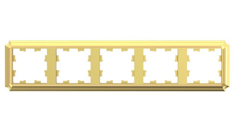 рамка 5-м atlasdesign antique универс. зол. se atn101605 от BTSprom.by