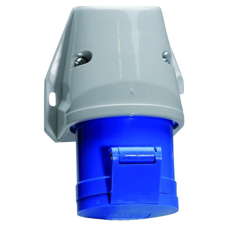 розетка настенная 16а 3п 2p+e 6ч 230в ip44 90х72 quick-connect bals 11895 от BTSprom.by