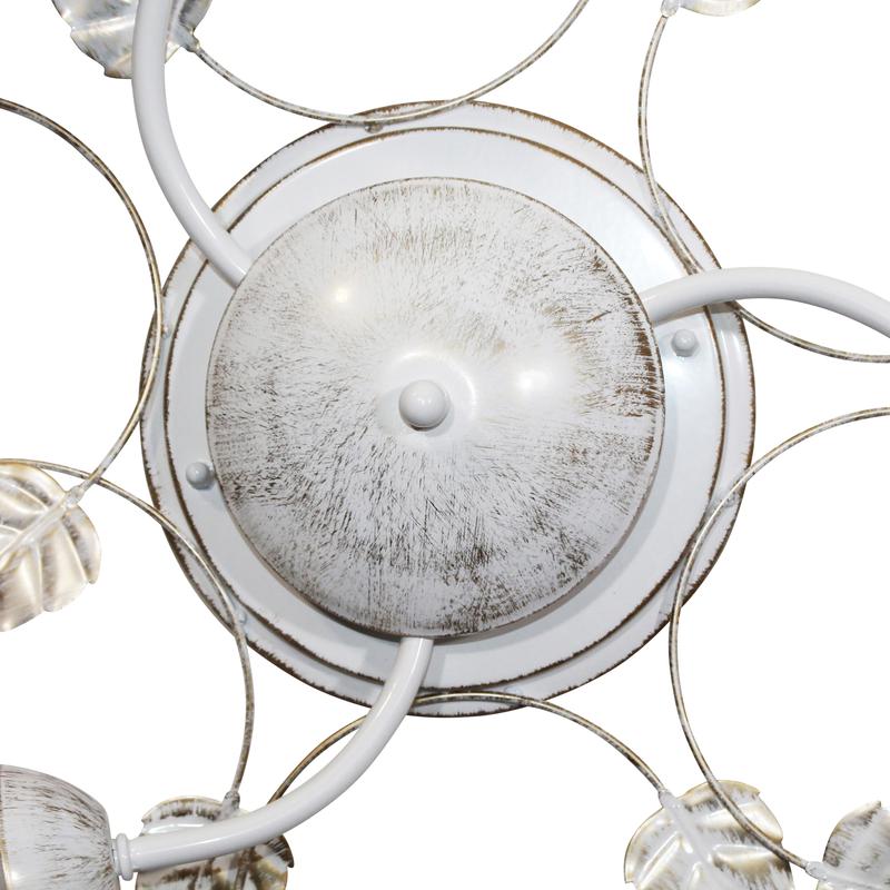  Светильник НПБ 01-3х60-111 (Плафон 62333) "Глория" 131 60Вт E14 IP20 бел./зол. (инд. упак.) Элетех 1005402940 фото в каталоге от BTSprom.by