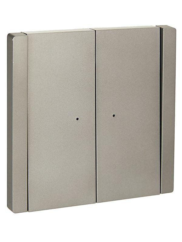 выключатель 2-кл. сп forte&piano 10а fp506 с индикацией сталь iek fp-v20-1-10-1-k46 от BTSprom.by