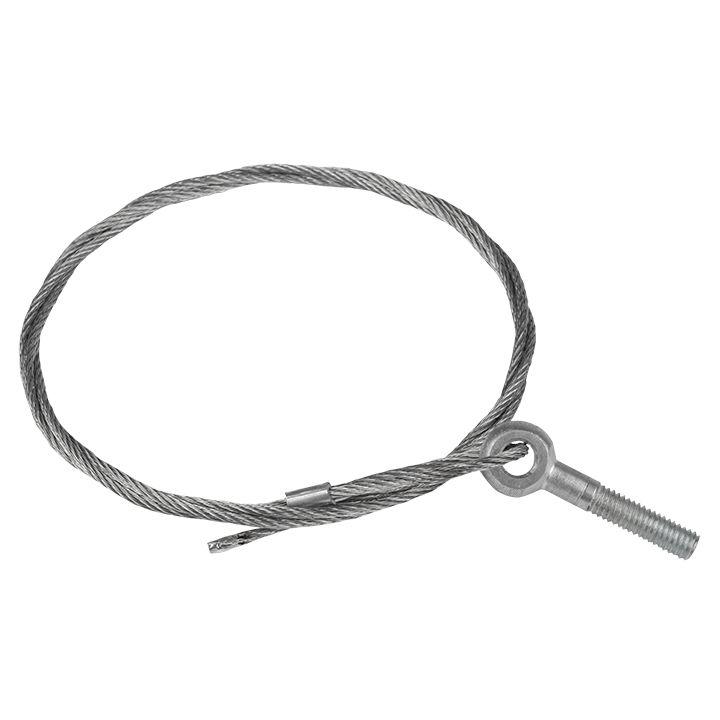 трос стальной 2мм с рым-болтом м6 l=1м ekf trrbm6-1 от BTSprom.by