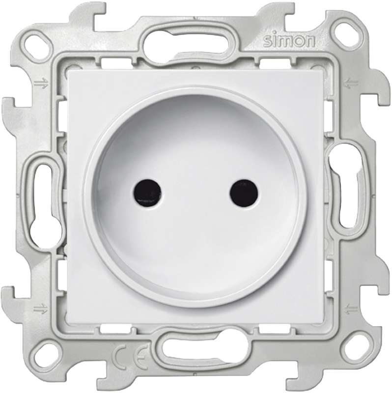 розетка 1-м сп simon 24 16а ip20 2p защ. шторки механизм бел. simon 2450441-030 от BTSprom.by
