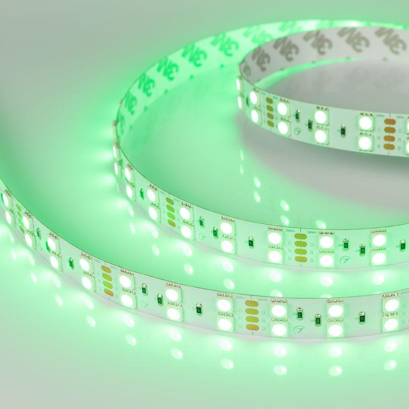 лента светодиодная rt-b120-15mm 24v rgb 28.8вт/м ip20 5060 открыт. (уп.5м) arlight 011205(2) от BTSprom.by