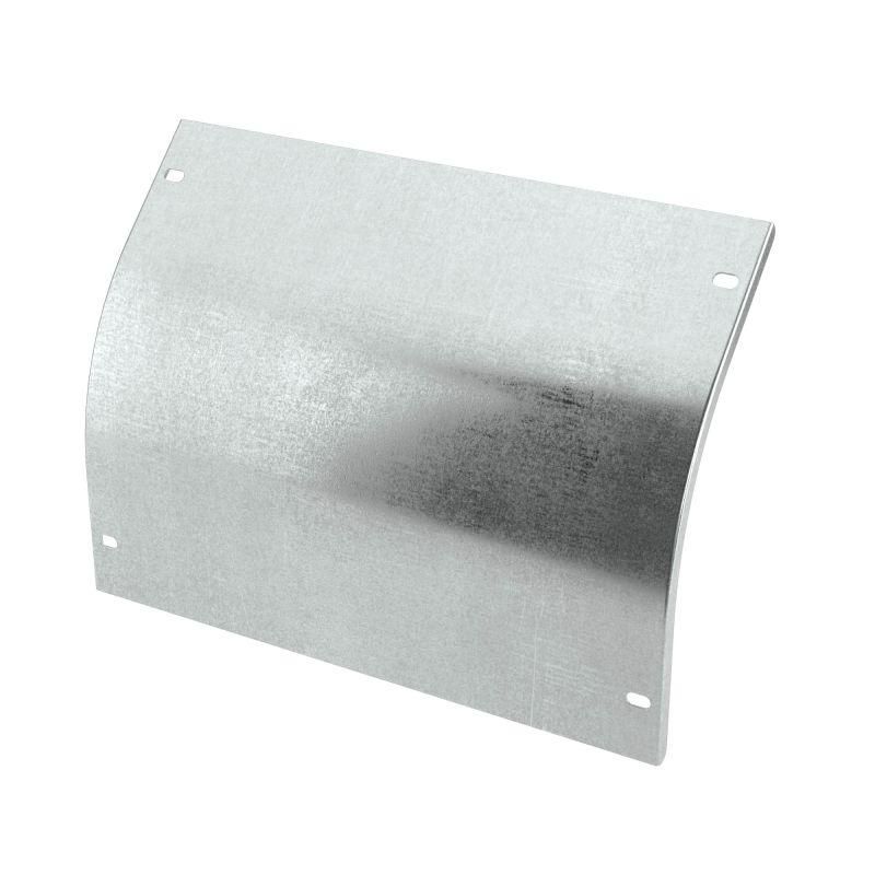 Крышка на угол вертикальный внешний 45град. 35х400 в комплекте с крепеж. эл. для монтажа гор. оцинк. DKC SKPS3540KHDZ от BTSprom.by