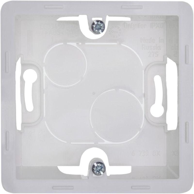  Коробка 1-м ОП Inspiria бел. IEK 673980 фото в каталоге от BTSprom.by