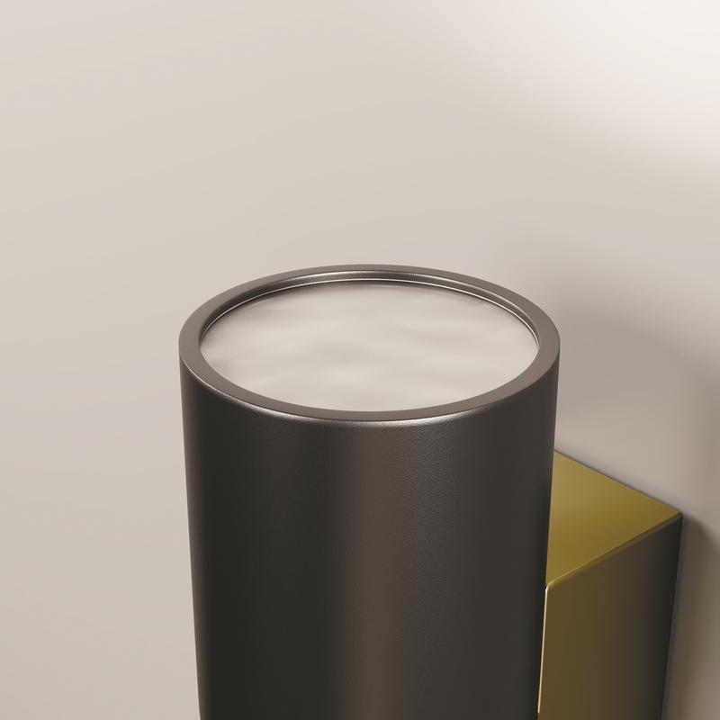  Светильник Bowery 2х50Вт GU10 IP54 бра настен. Maytoni O582WL-02B фото в каталоге от BTSprom.by