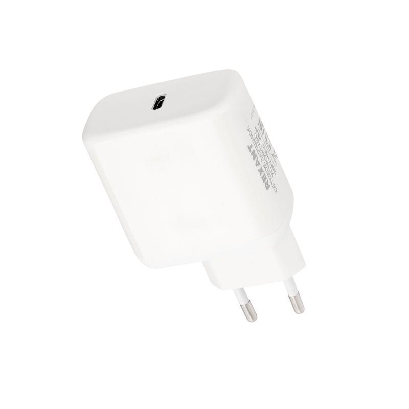 устройство зарядное сетевое usb-c адаптер 45вт бел. rexant 18-2217 от BTSprom.by