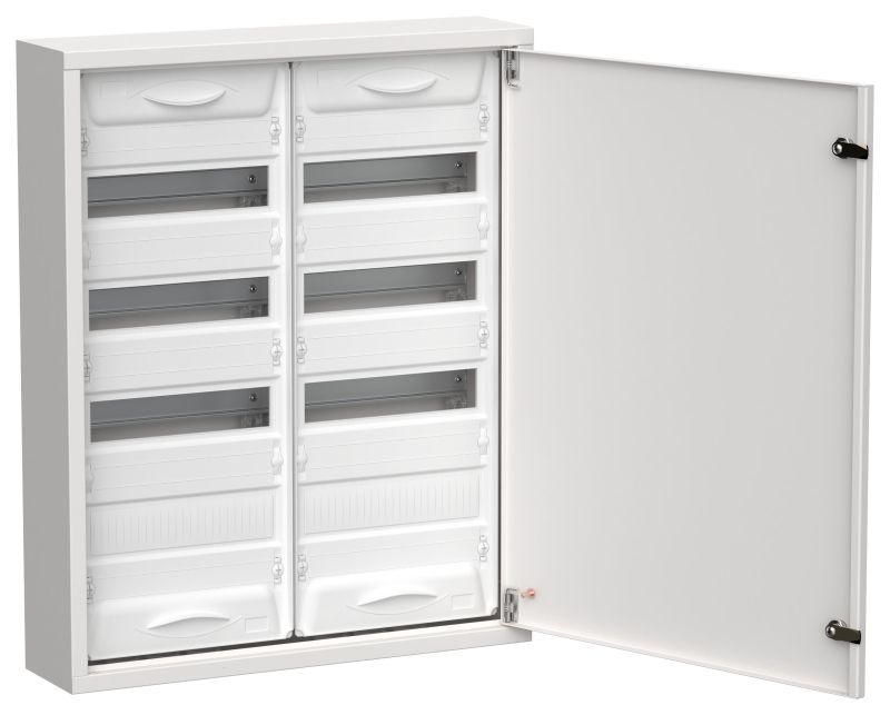 корпус щрн-96 (2х48) titan 5 710х570х140 ip31 метал. бел. iek ti5-50-n-2x048-31 от BTSprom.by