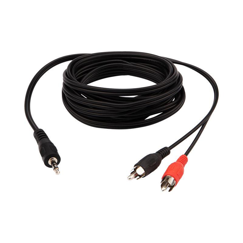 шнур 3.5мм стерео штекер-2 rca 3м rexant 17-4204 от BTSprom.by