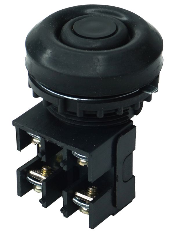 кнопка вк-30-10-11110-54/1з+1р черн. 10а ip54 электротехник et052701 от BTSprom.by