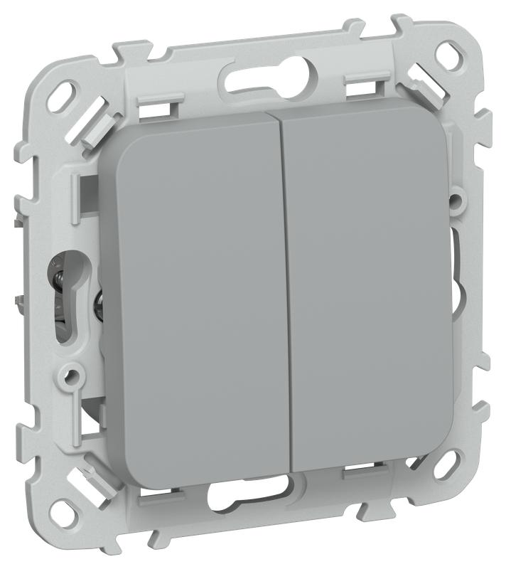 выключатель жалюзи сп flite вж52-2-0-флс 10а механизм сер. iek fi-v15-0-10-1-k03 от BTSprom.by