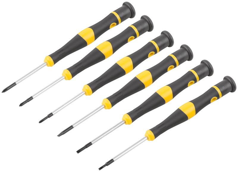  Набор отверток для точных работ CrV 6шт PH/SL пластиковый кейс FIT 56145 фото в каталоге от BTSprom.by