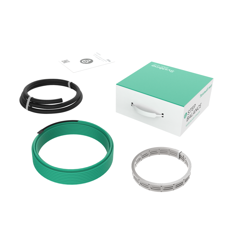 секция кабельная (теплый пол) step balance 18вт/м 1170вт 65м se sbc018065 от BTSprom.by