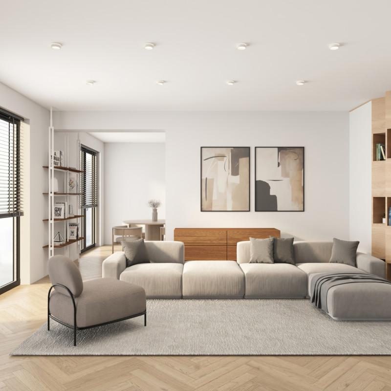  Светильник NIKO 15Вт GX53 IP20 LED встраив. акрил алюм. бел. DENKIRS 772633 фото в каталоге от BTSprom.by