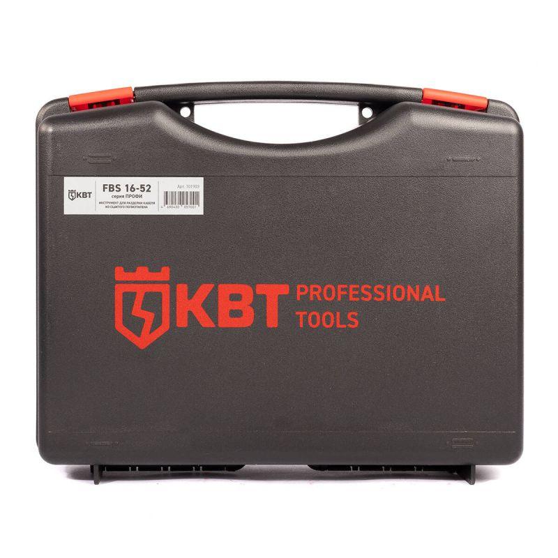  Инструмент для разделки кабеля из сшитого полиэтилена FBS 16-52 ПРОФИ КВТ 101903 фото в каталоге от BTSprom.by