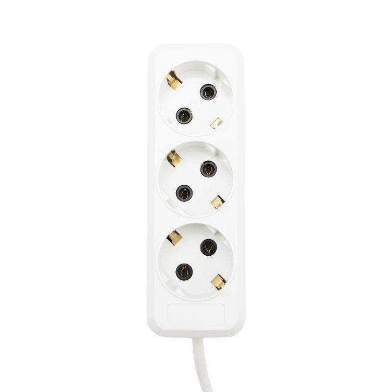 удлинитель 3х3м с заземл. 16а ip20 пвс 3х1 бел. rexant 11-8734 от BTSprom.by
