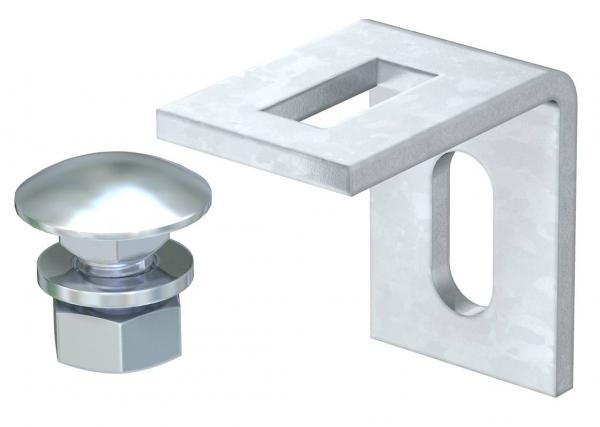 Уголок крепежный универс. 70x50x40 BW 60 40 FT сталь гор. оцинк. OBO 6019560 от BTSprom.by